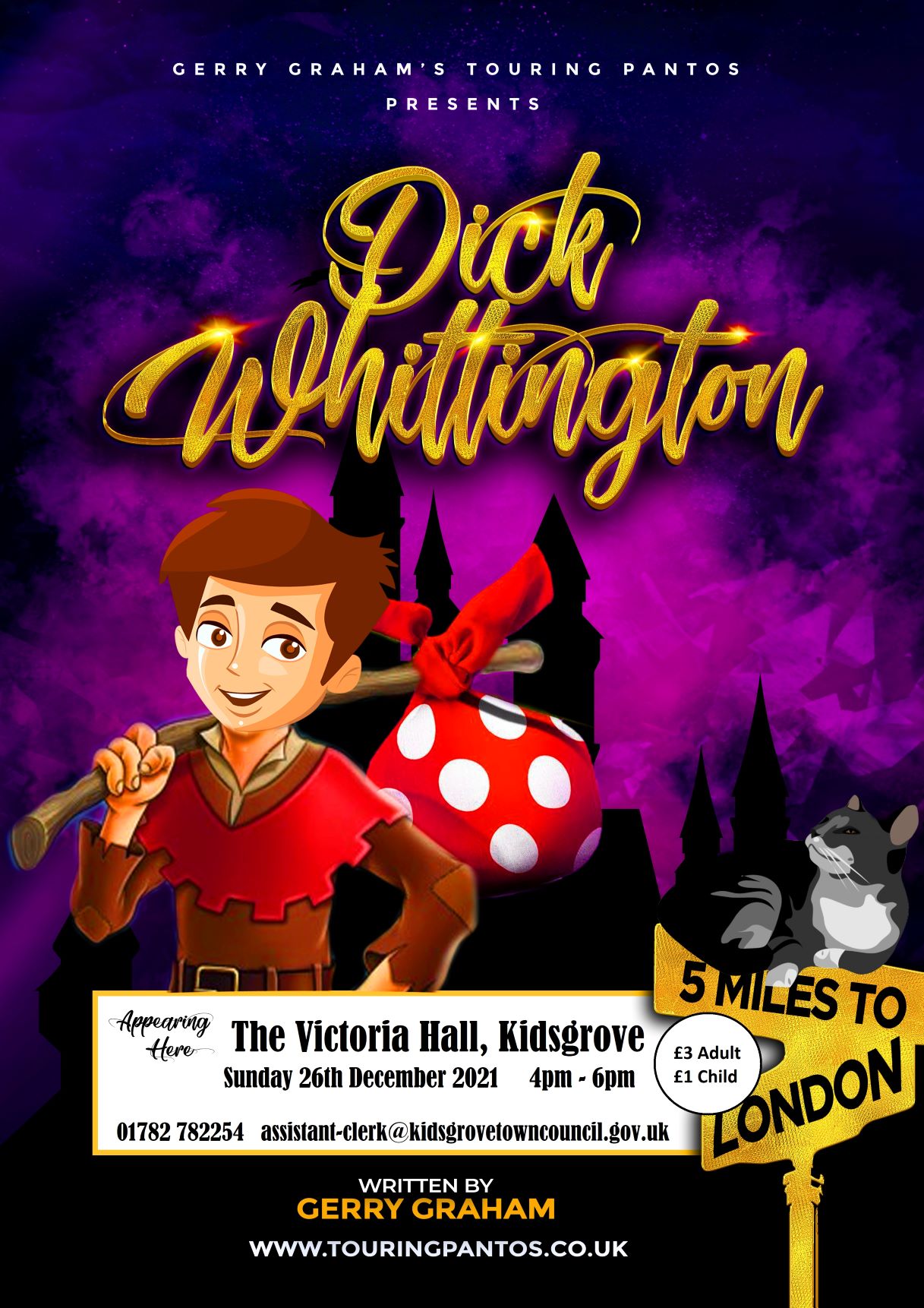 Boxing Day Pantomime! Dick Whittington – Book your tickets now